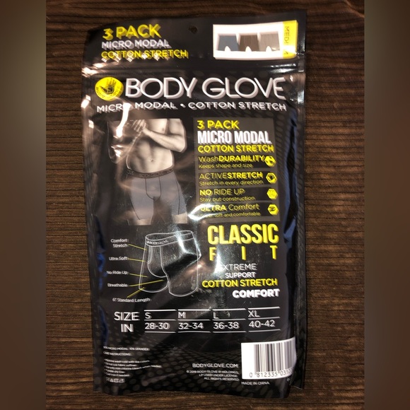 Body Glove Underwear & Socks Nwt Size Medium Body Glove Boxer